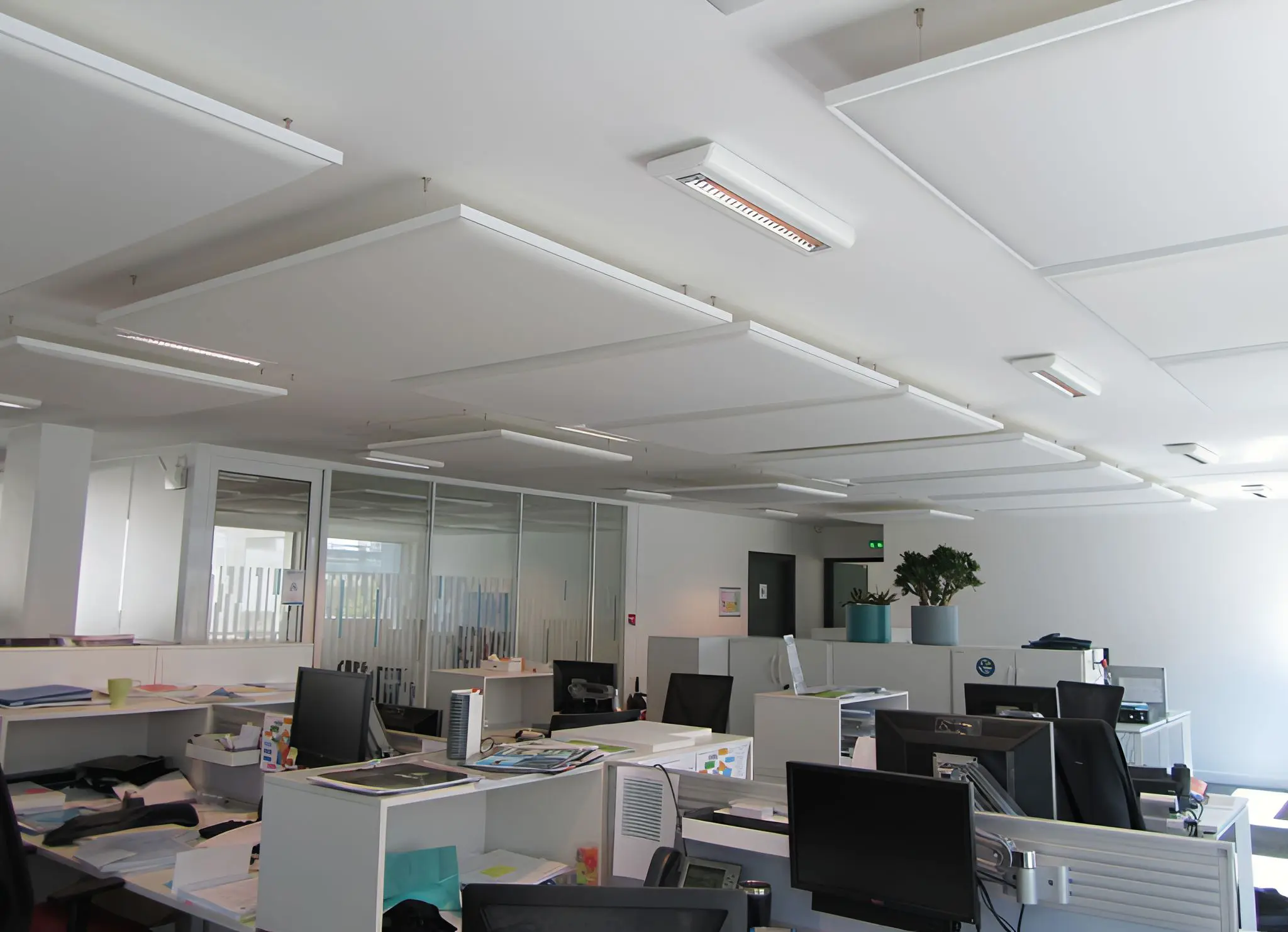 Akustik-Deckensegel »Quieto«, Digitaldruck Bild 2