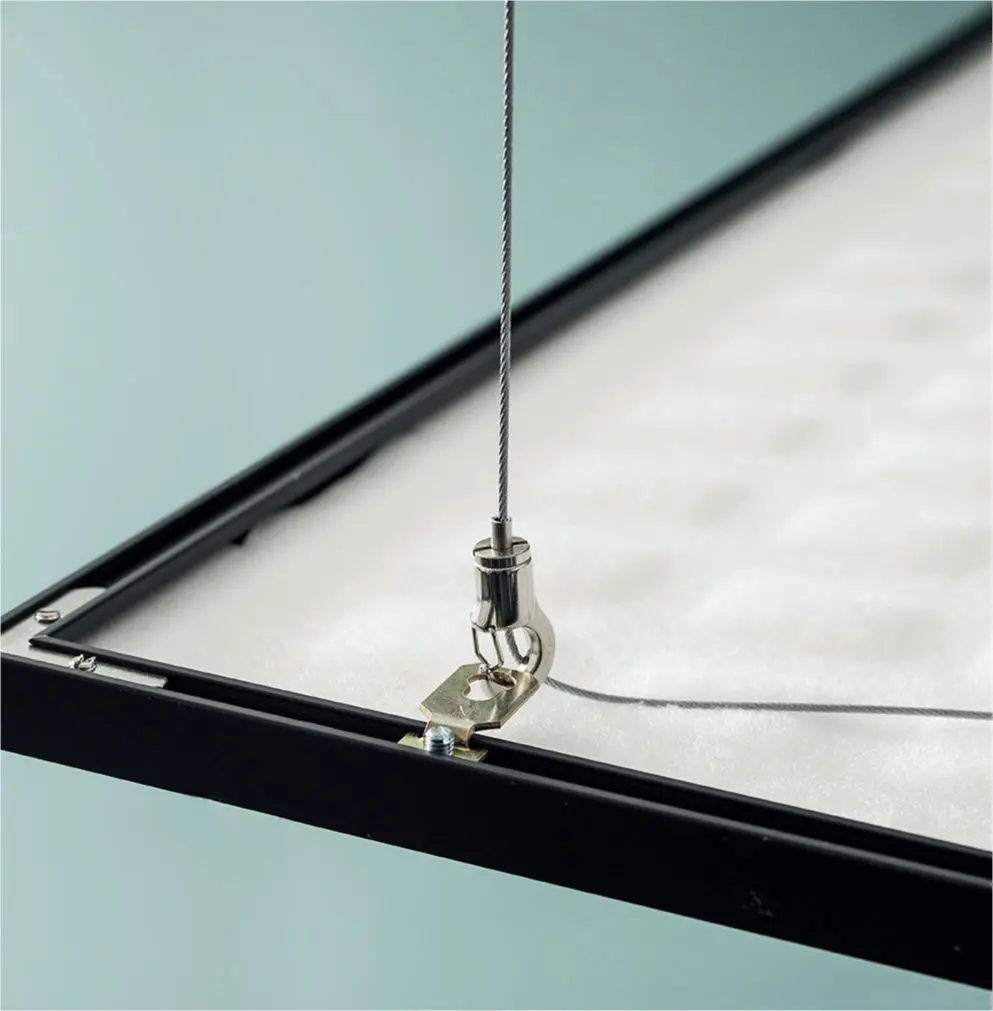 Akustik-Deckensegel »Quieto«, Digitaldruck Bild 4