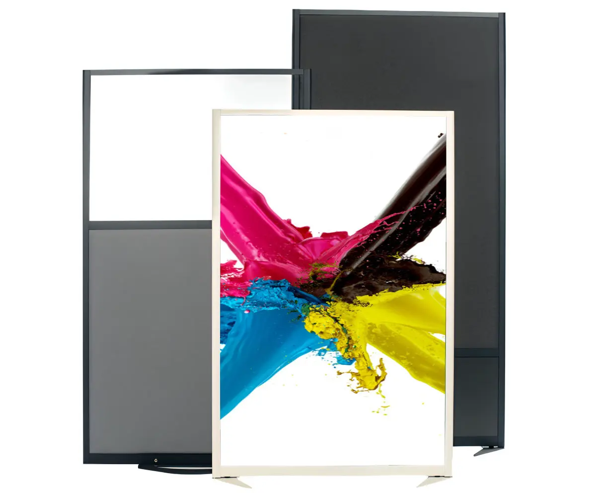 Akustik-Stellwand »AluScreen«, Digitaldruck